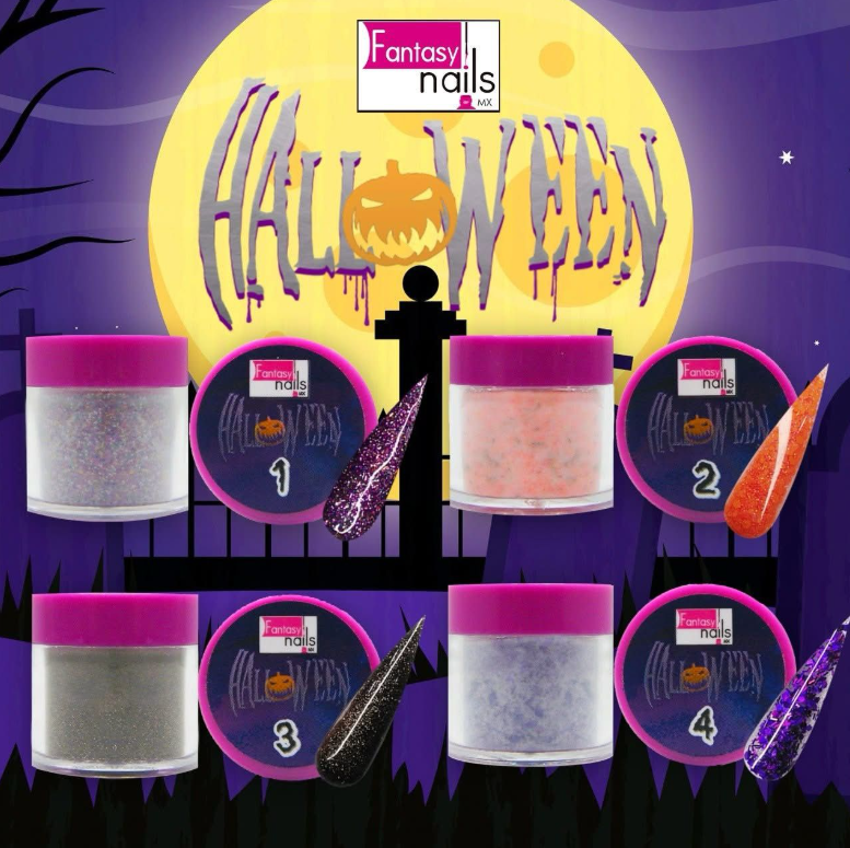 COLECCION ACRILICOS HALLOWEEN FANTASY NAILS